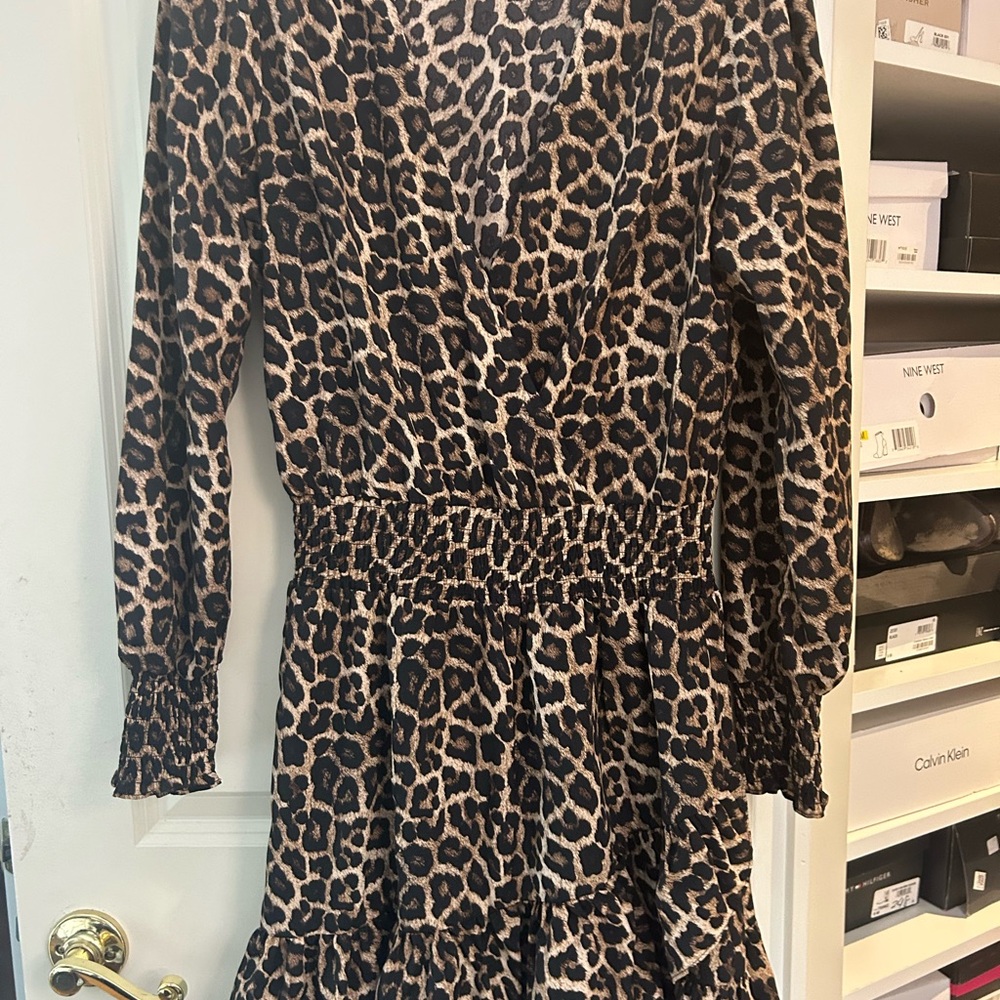 Michael Kors Leopard Print Dress